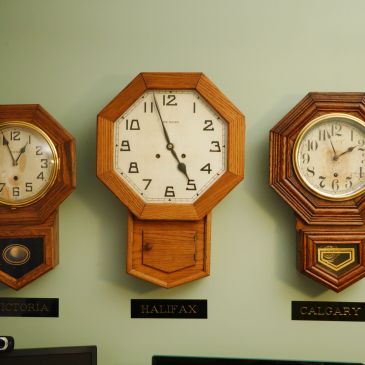 Trio of clocks