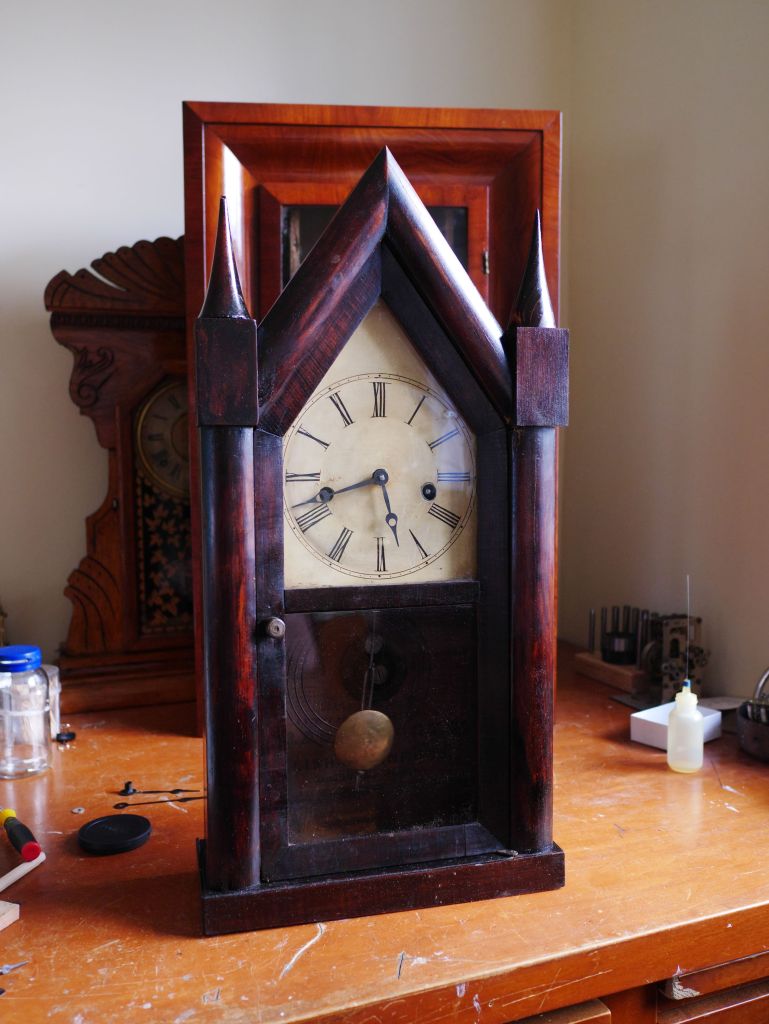 Alisha Manross steeple clock